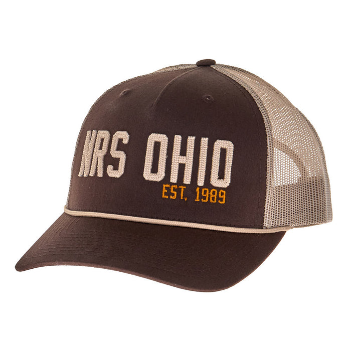 NRS Ohio Embroidered Brown & Khaki Cap