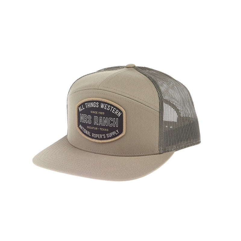 NRS Pale Khaki & Loden Cap