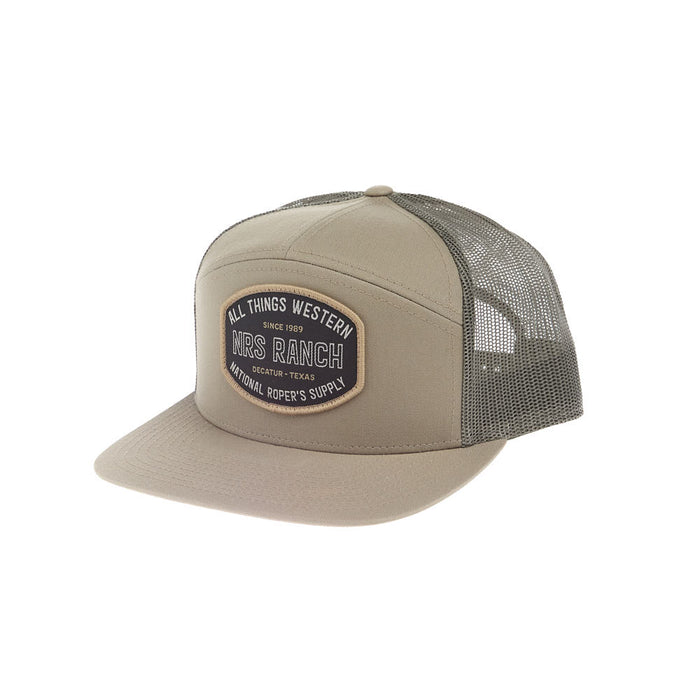 NRS Pale Khaki & Loden Cap