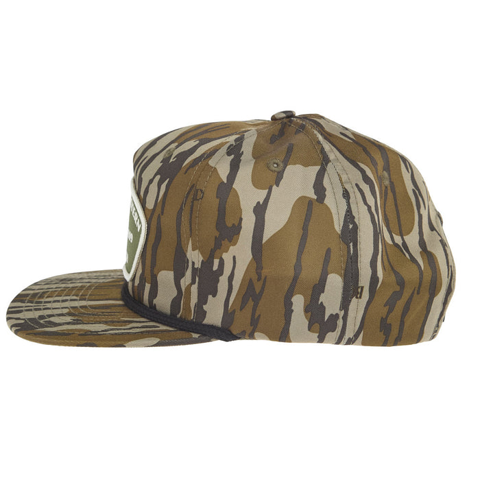 NRS Mossy Oak Camo with Black Rope Cap