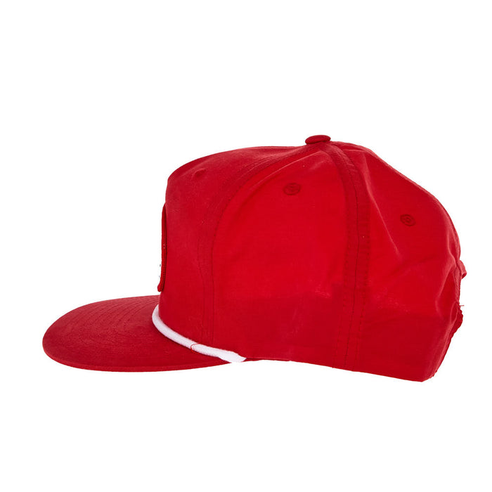 NRS Ranch Cowboy Logo Red & White Cap