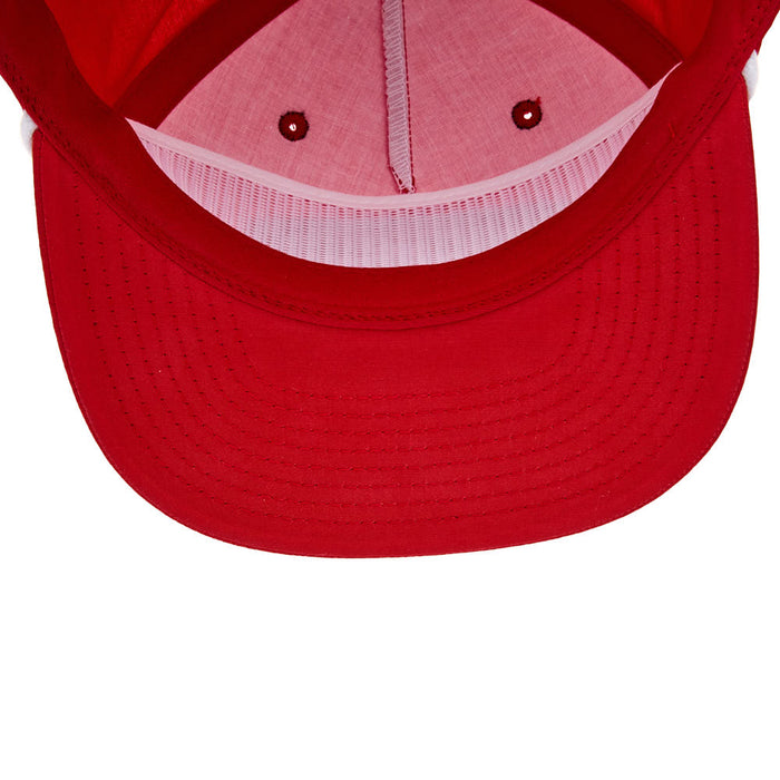 NRS Ranch Cowboy Logo Red & White Cap