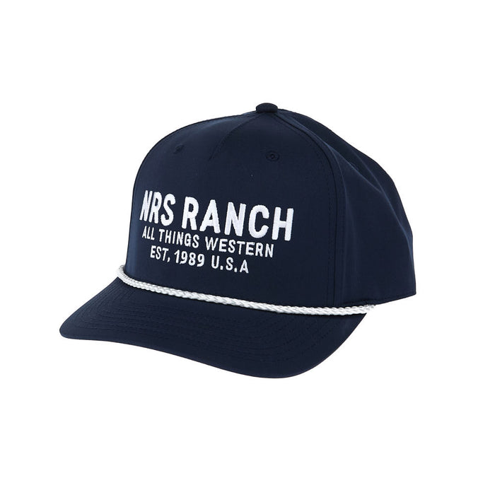 NRS Ranch EST 1989 USA Navy & White Cap