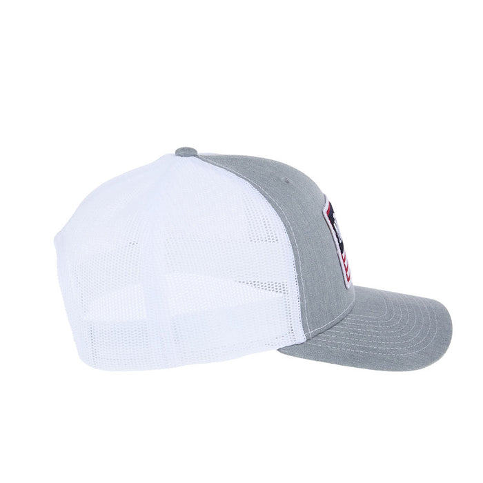 NRS Grey & White Flag Logo Cap