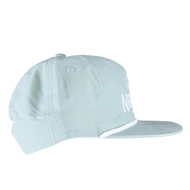 NRS Ranch Dusty Blue & White Rope Cap