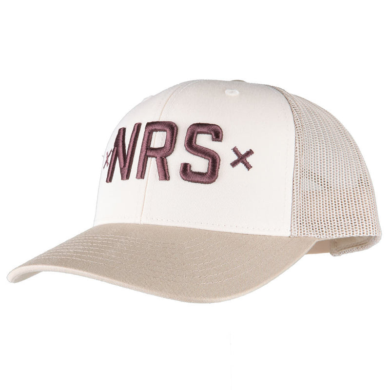 NRS X Logo Cream & Khaki Cap