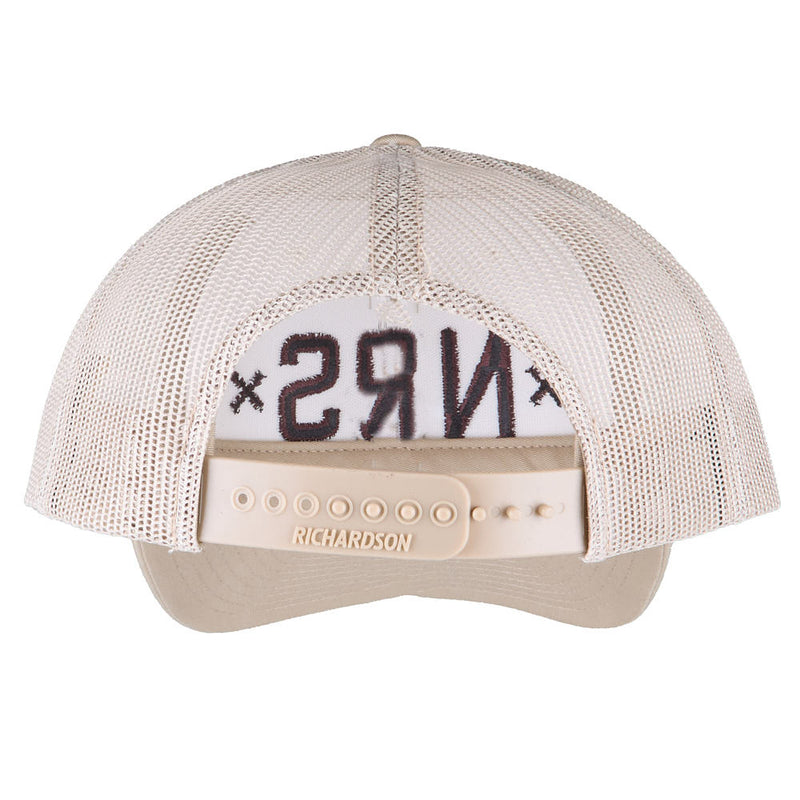 NRS X Logo Cream & Khaki Cap
