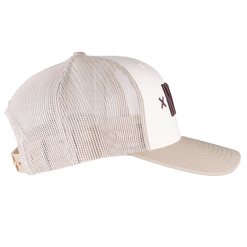 NRS X Logo Cream & Khaki Cap