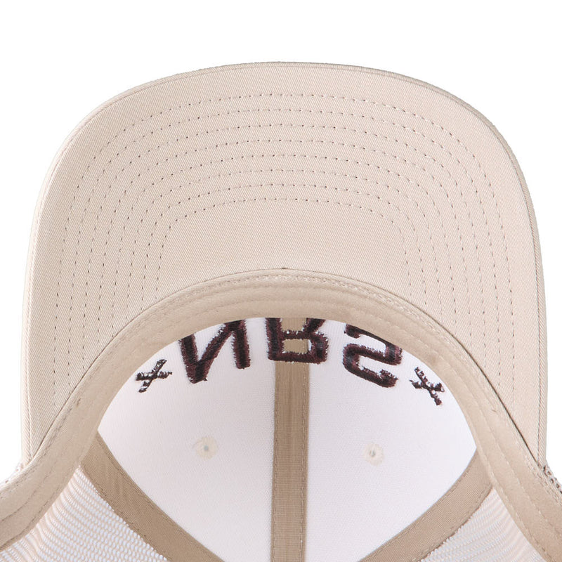 NRS X Logo Cream & Khaki Cap