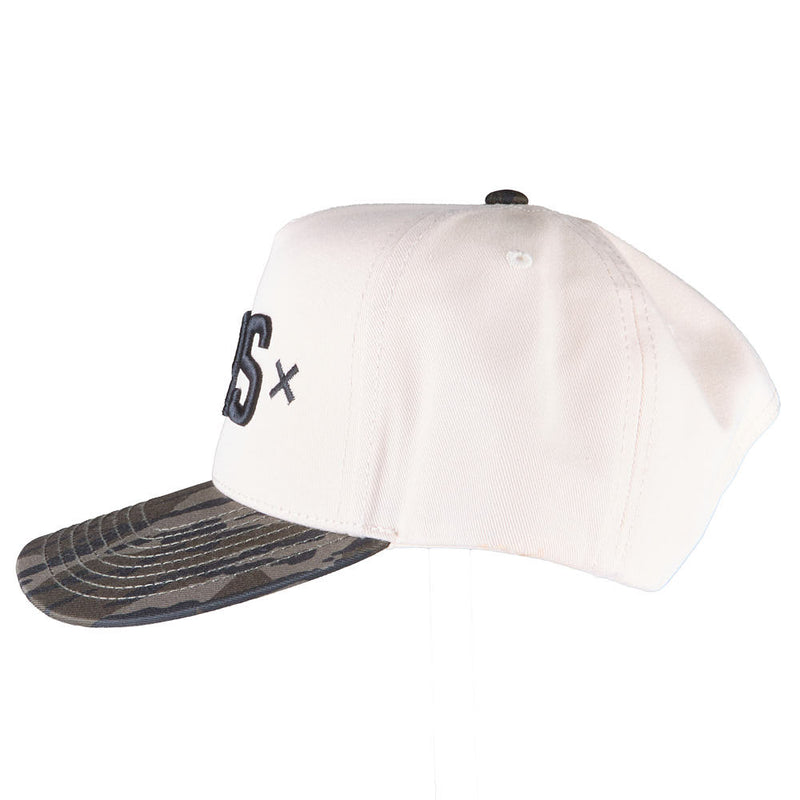 NRS X Logo Cream & Mossy Oak Cap