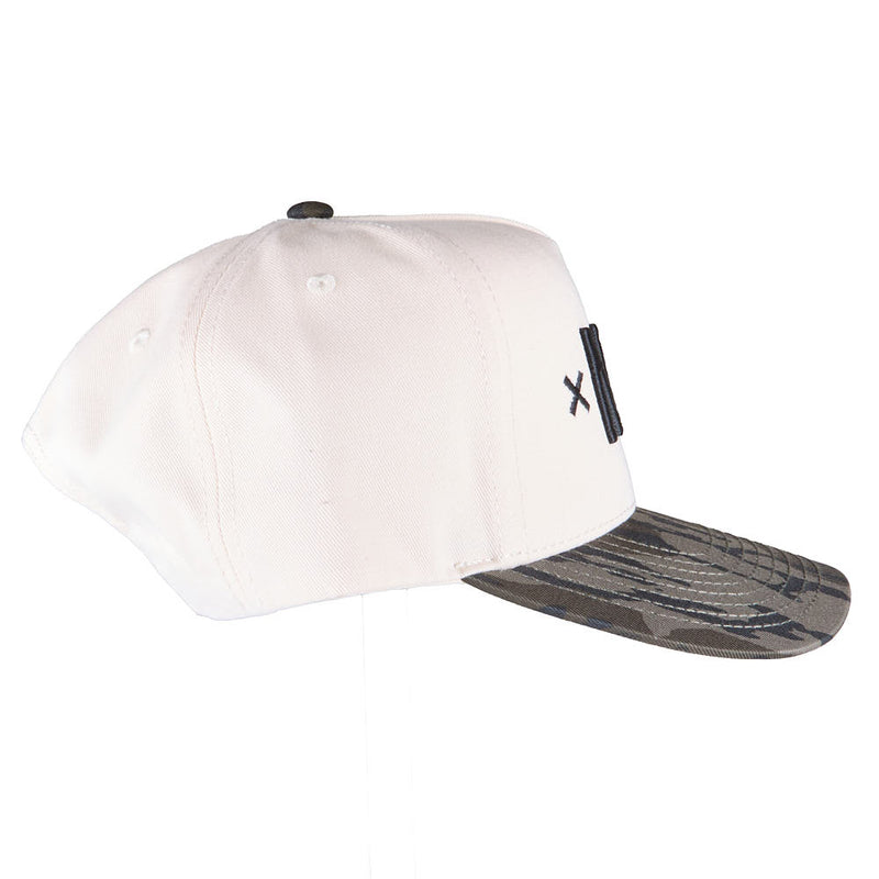 NRS X Logo Cream & Mossy Oak Cap
