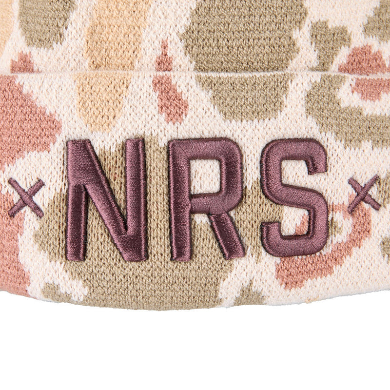 NRS X Logo Camo Beanie