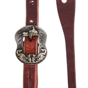 Cowperson Tack 5/8`` Cutting Cart Buckle Slot Ear Headstall