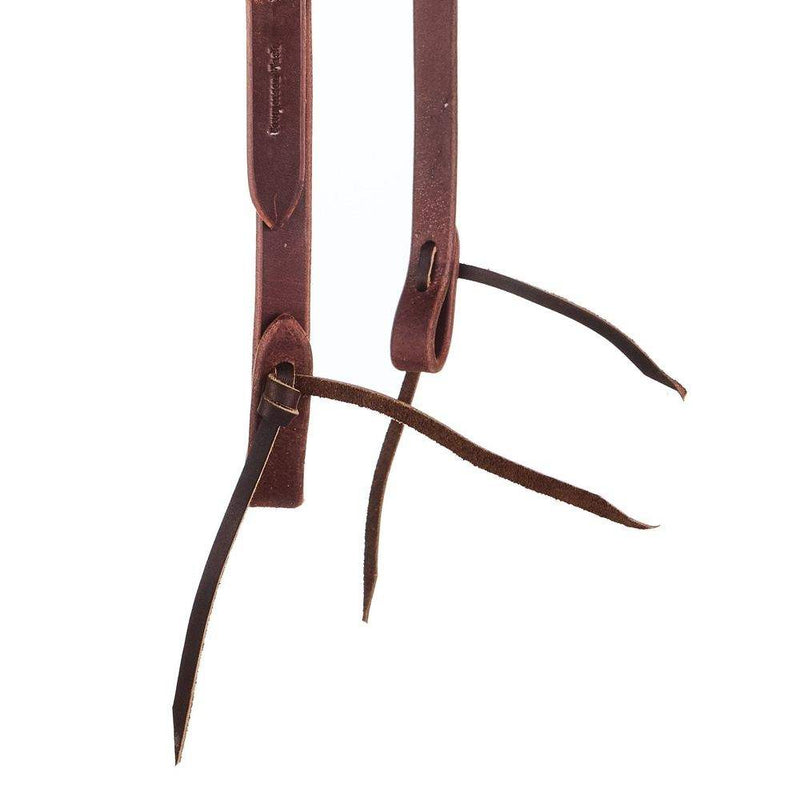 Cowperson Tack 3/4`` Turkey Buckle Slit Ear Headstall
