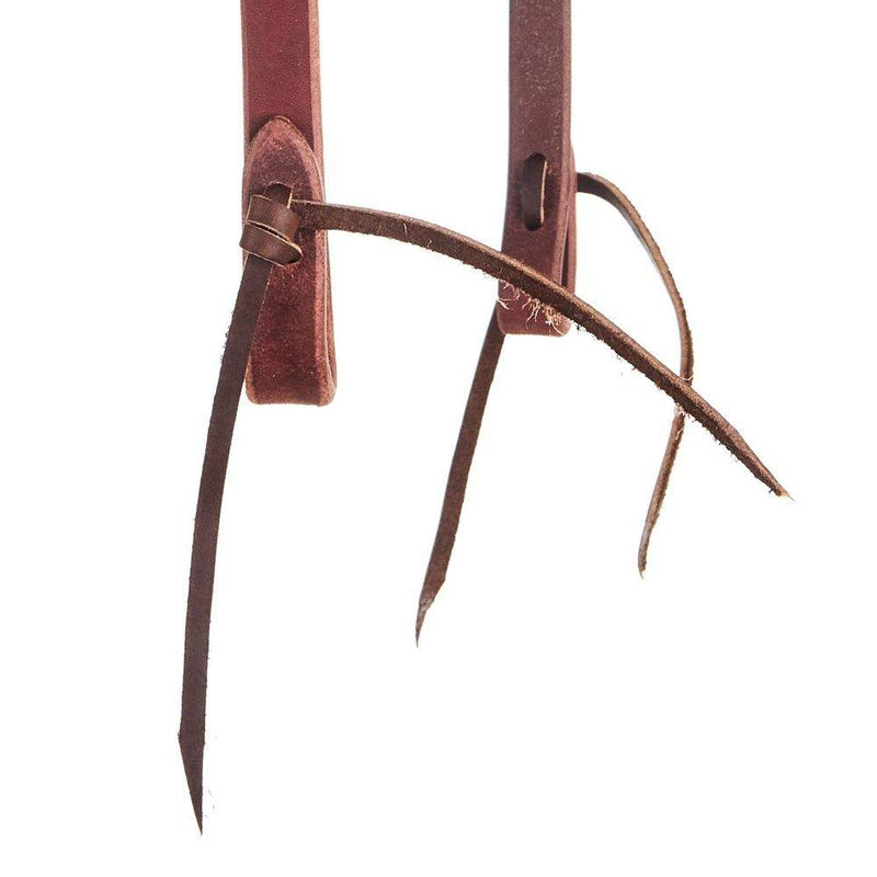Cowperson Tack 3/4`` Turkey JB Buckle Slit Ear Headstall