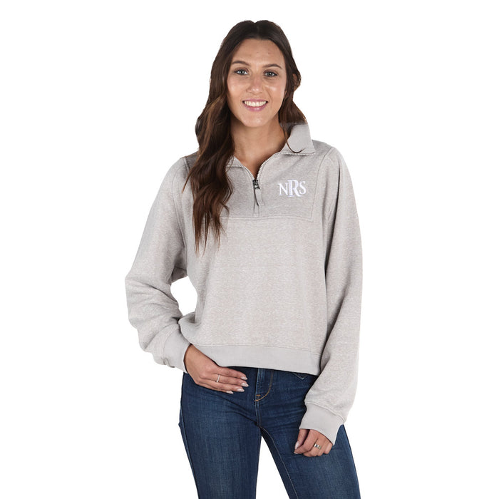 NRS Texas Dusty Grey Laguna 1/4 Zip Pullover
