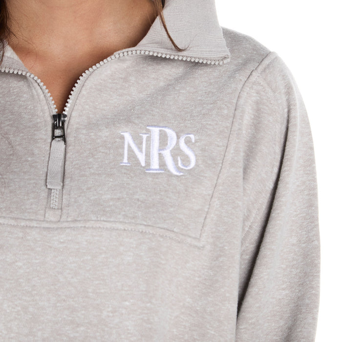 NRS Texas Dusty Grey Laguna 1/4 Zip Pullover