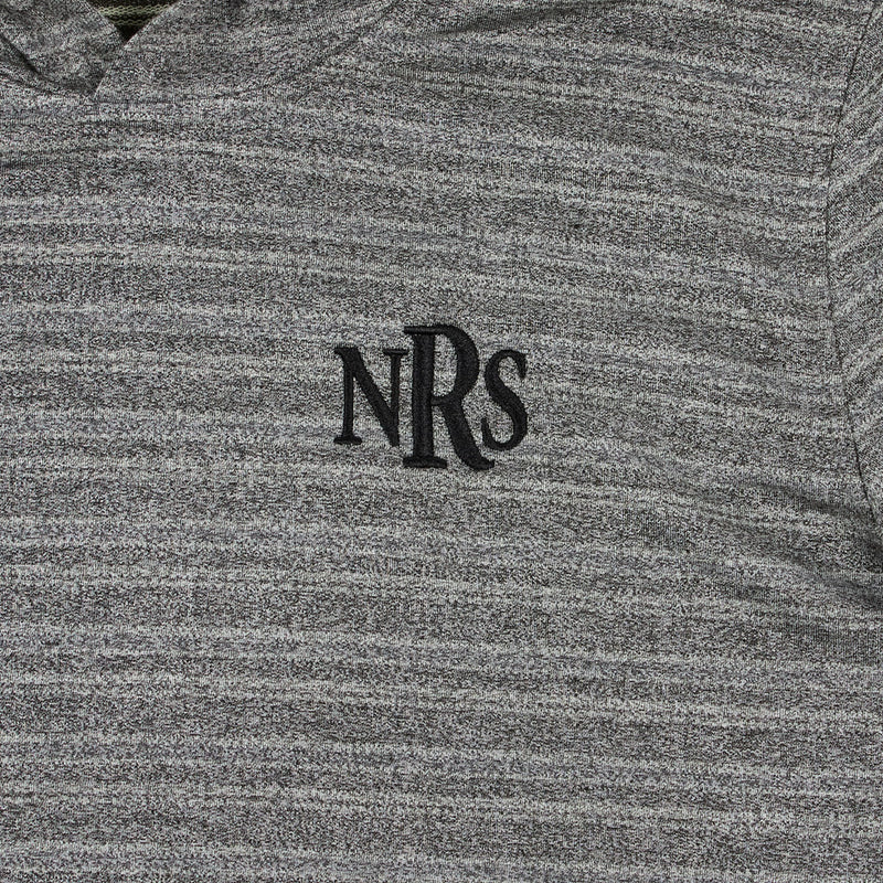 NRS Texas Grey Montauk Stripe Hoodie