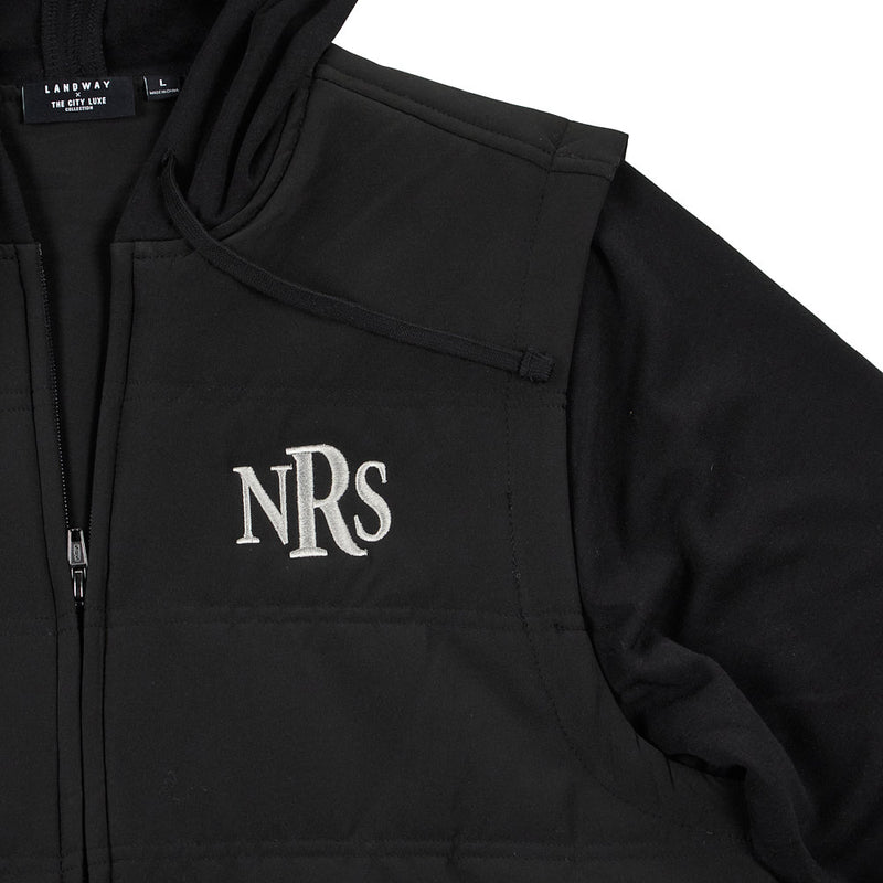 NRS Texas Black Commuter Insulated Mixed Media Jacket