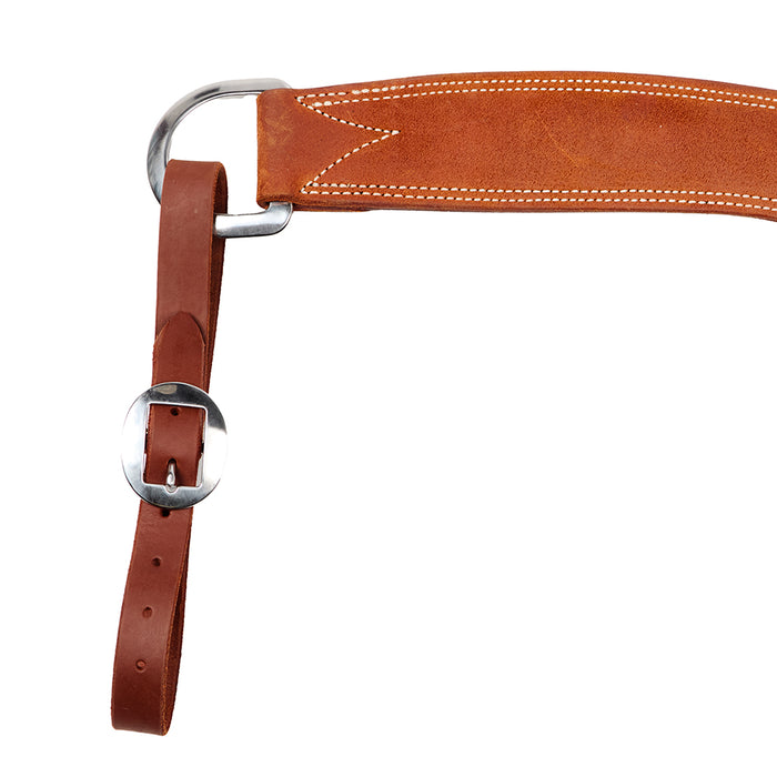 NRS Heavy Oiled 2 1/2in Contoured Steer Tripper Breast Collar