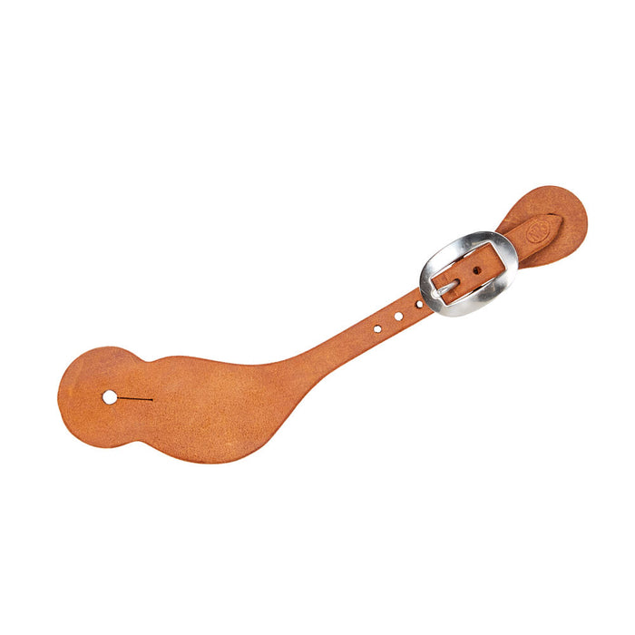 NRS TACK Roughout Golden Skirting Dove Wing Spur Straps