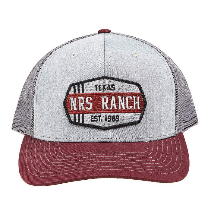 NRS Ranch Grey and Maroon Cap