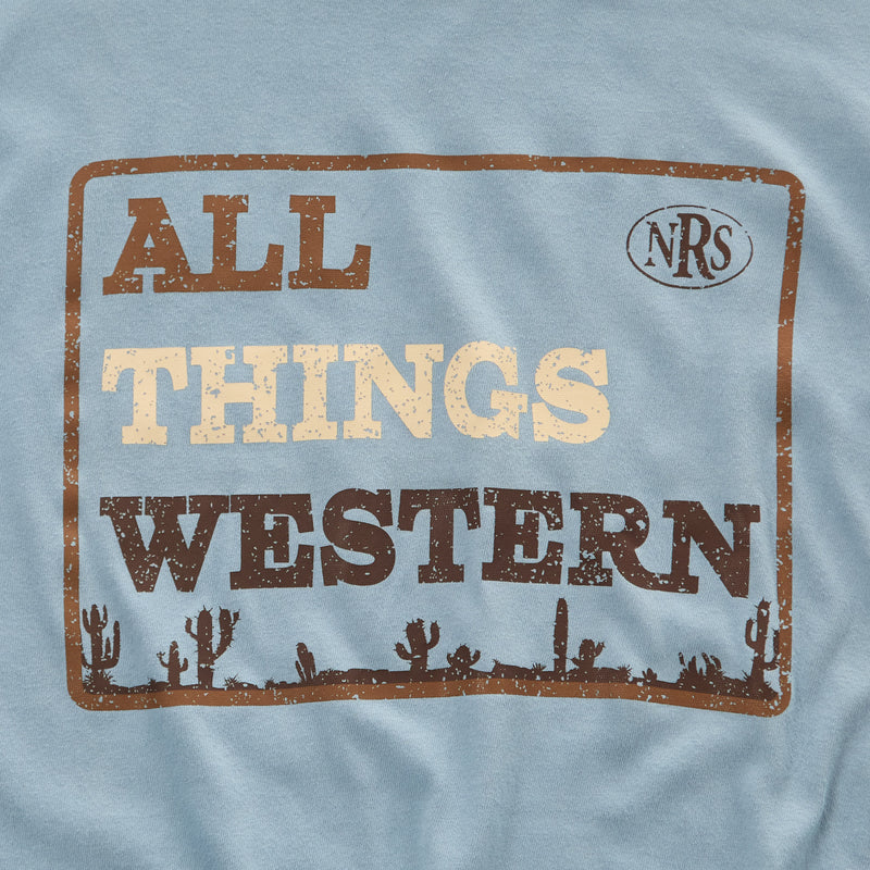 Brandcowboy NRS All Things Western Mist Long Sleeve Logo Tee