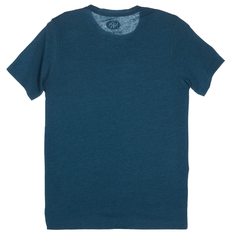 Brandcowboy NRS Summer 24 Palm Leaf Teal Logo Tee