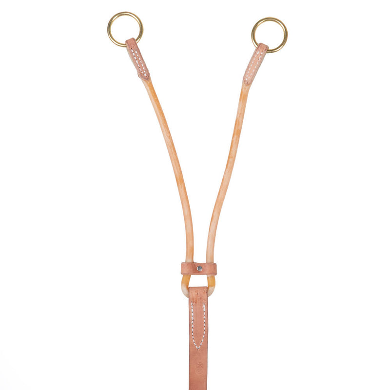 NRS TACK Oiled Harness Leather Training Fork
