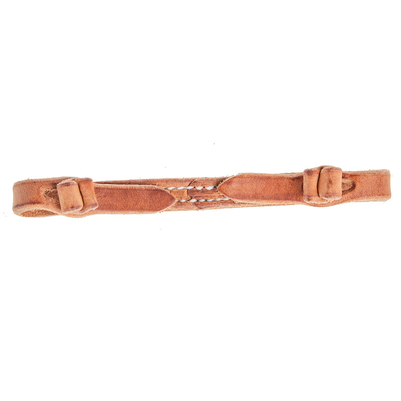 NRS Rolled Knot Hermann Oak Leather Curb Strap