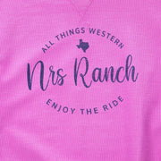 NRS Ranch Orchid Corded Crewneck