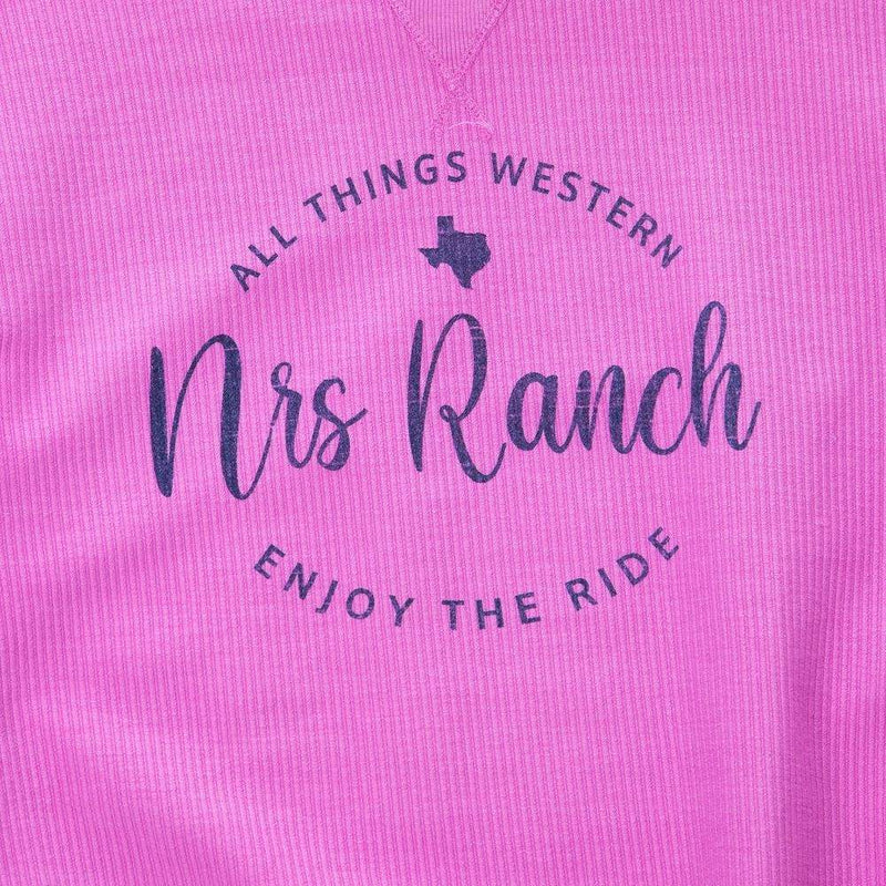 NRS Ranch Orchid Corded Crewneck