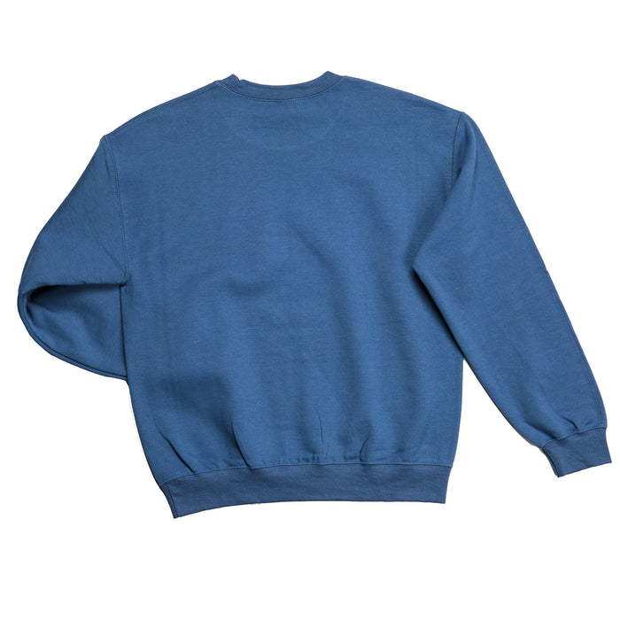 NRS National Roper Supply Blue Crewneck