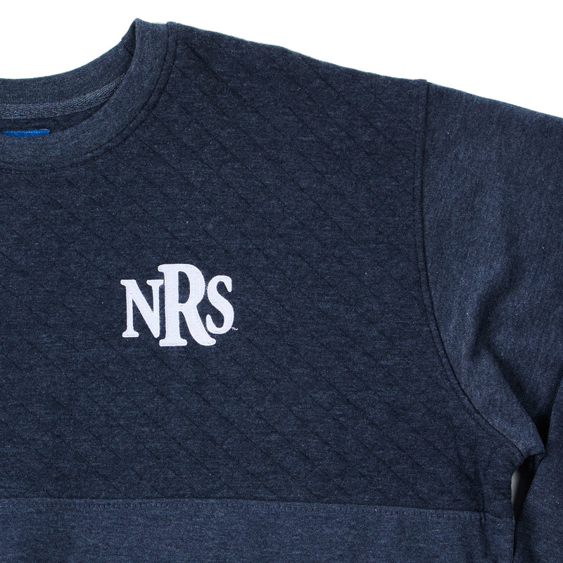 NRS NRS Logo Midnight Quilted Pullover