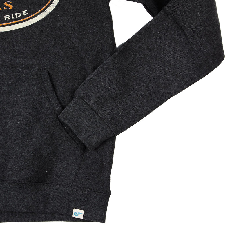 NRS NRS Ranch Oval Logo Charcoal Hoodie