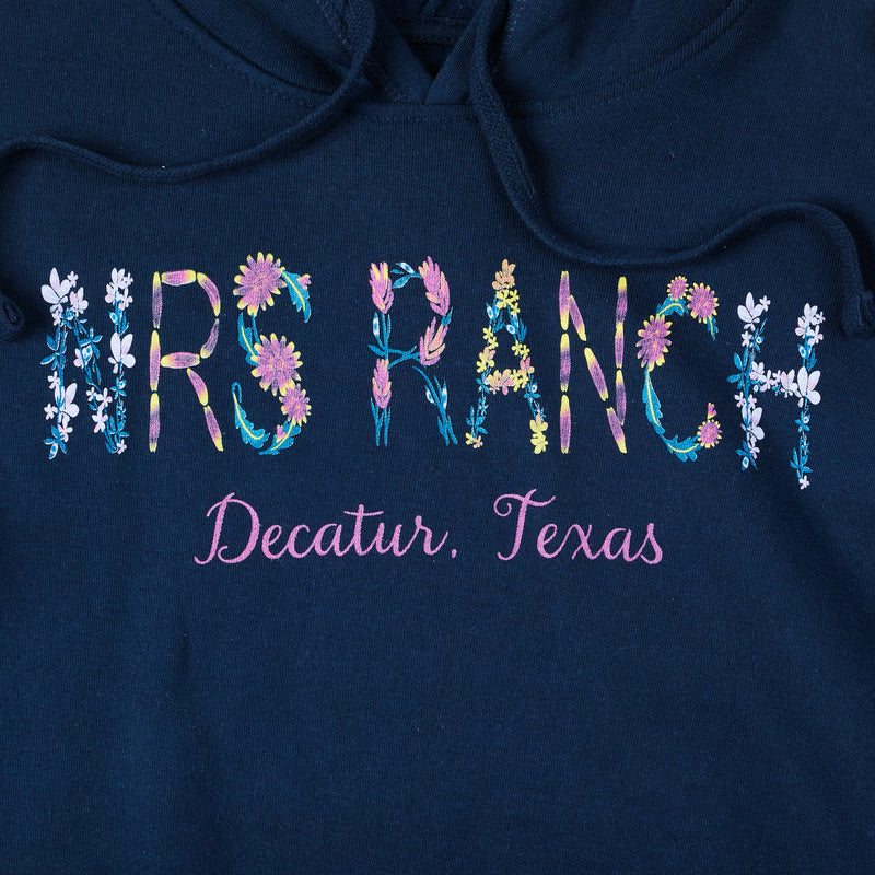 NRS NRS Ranch Navy Floral Print Hoodie