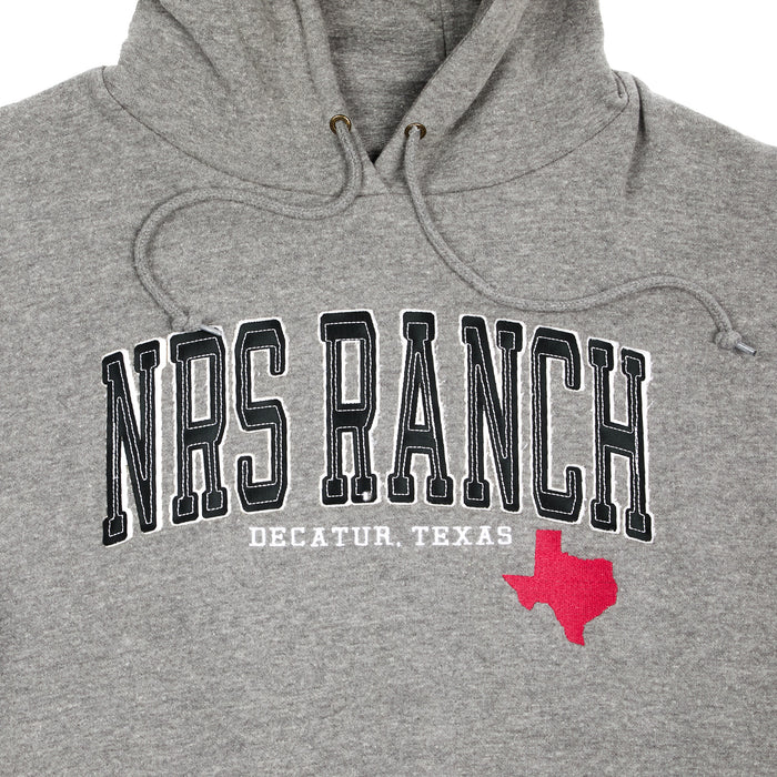 NRS Ranch Texas Logo Graphite Hoodie