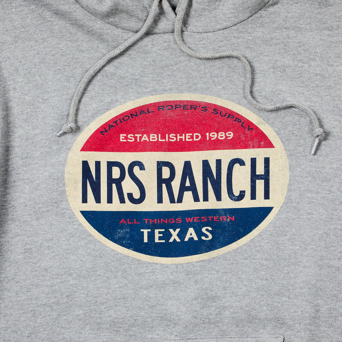 NRS NRS Ranch Graphite Oval Logo Hoodie