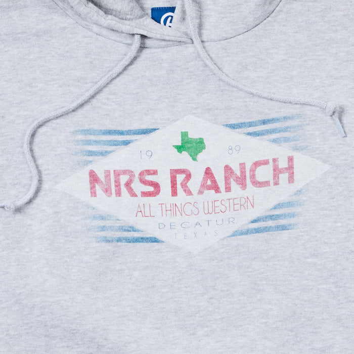 NRS NRS Ranch Grey Diamond Logo Hoodie