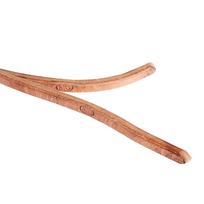 NRS Tack Hand Rubbed 3/8in x 8ft Split Reins
