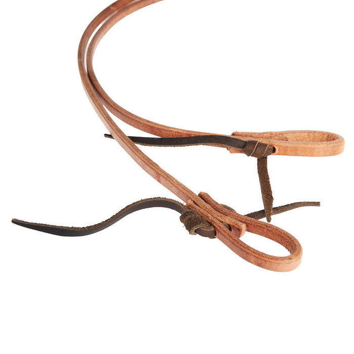 NRS Tack Hand Rubbed 3/8in x 8ft Split Reins
