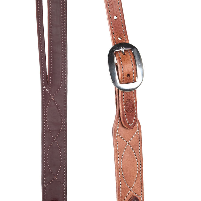 NRS Tack Figure Eight Stitched Split Ear Headstall