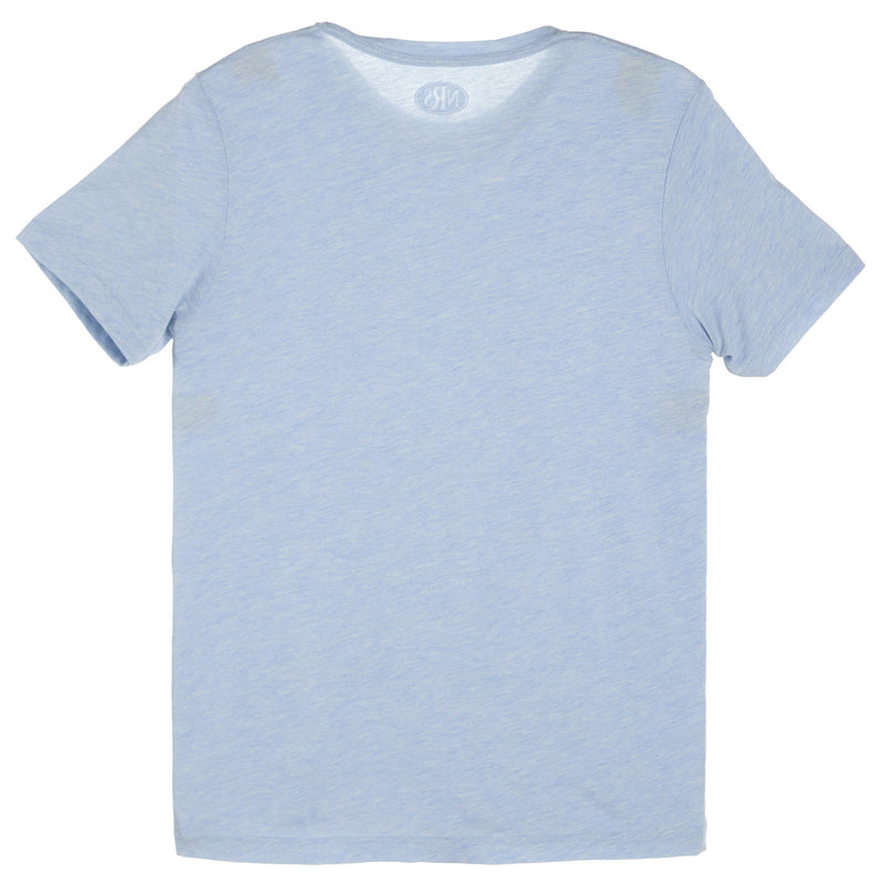 Brandcowboy National Ropers Supply Round Logo Dusty Blue Tee