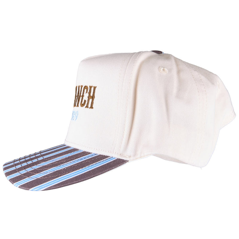 Kenzkustomz NRS Brown & Blue Striped Cap