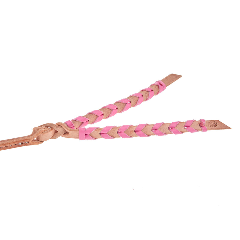 NRS TACK Natural Pink Laced Popper Over N Under