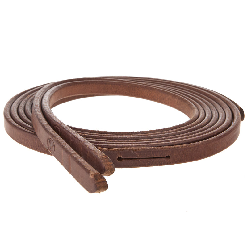 NRS TACK Heavy Oiled 5/8 Inch Loop End Split Reins