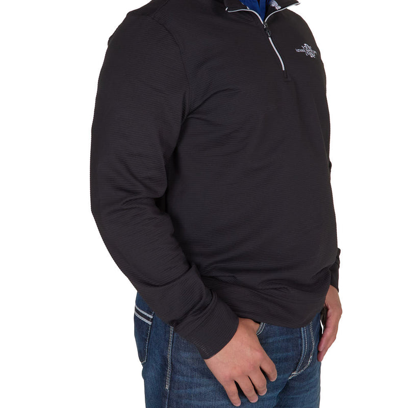 NRS Men's Black Ridge Stretch Pullover
