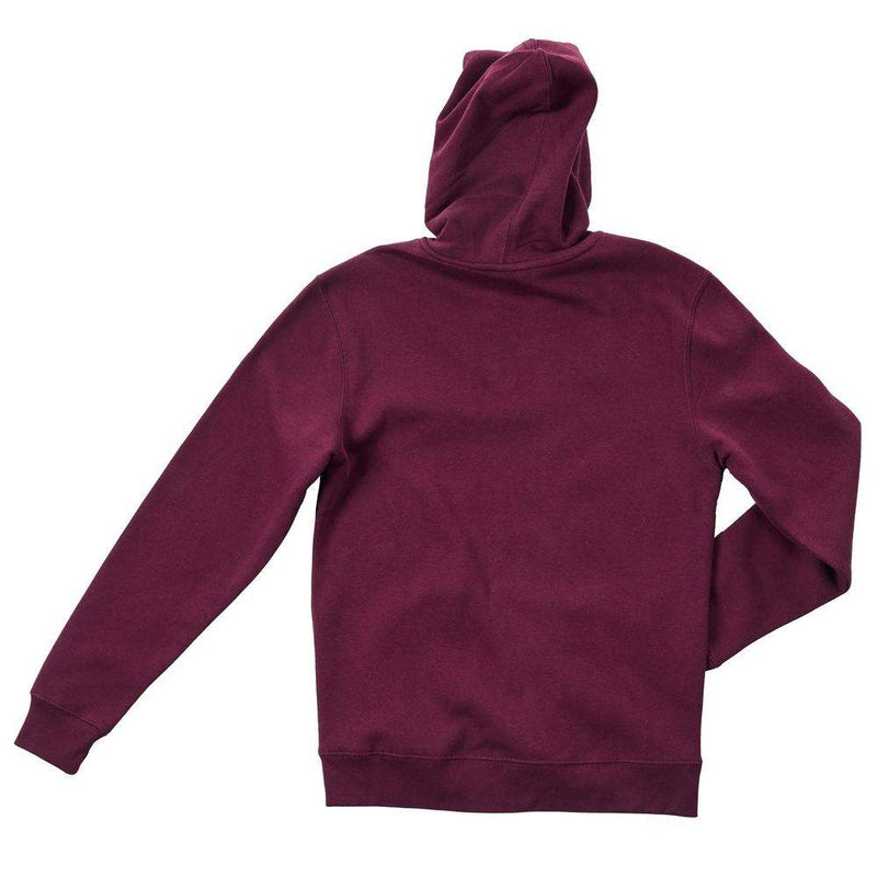 Brandcowboy National Ropers Supply Horseshoe Logo Plum Hoodie