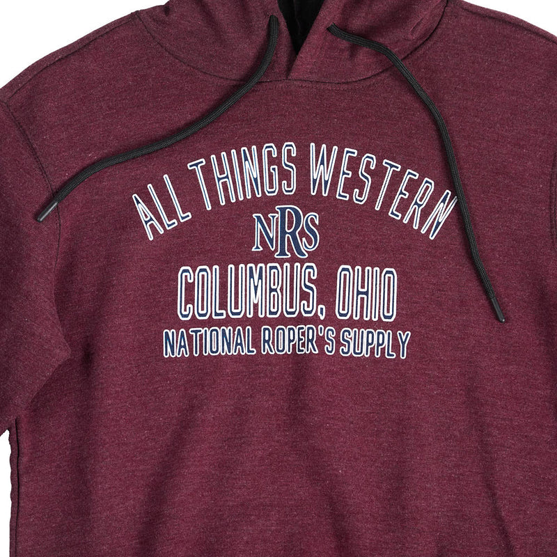 NRS Columbus Ohio Logo Maroon Hoodie