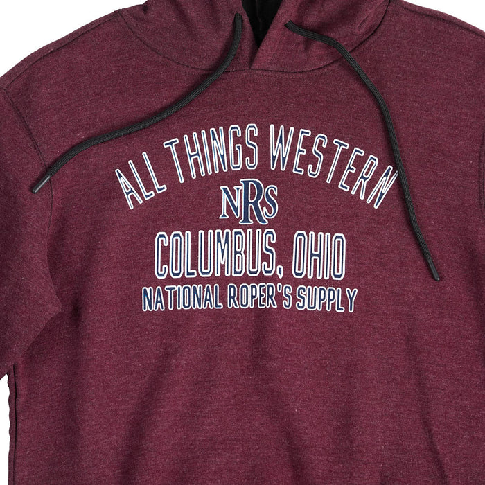 NRS Columbus Ohio Logo Maroon Hoodie